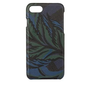 Burberry | Synthetic Floral Print London Check Iphone 6 Case in Navy Floral,商家Jomashop,价格¥563