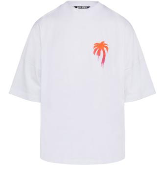 推荐Sprayed Palm 带标识T恤商品