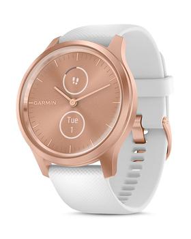 Garmin代购, Garmin | Vivomove Style Silicone or Nylon Strap Touchscreen Hybrid Smartwatch, 42mm商品图片 