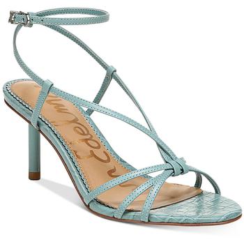 美国sam edelman拖鞋, Sam Edelman | Sam Edelman Womens Pippa Strappy Open Toe Heels商品图片 4折