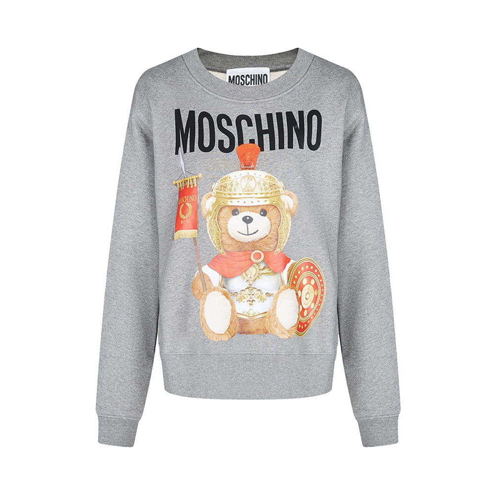 Moschino | MOSCHINO 女士灰色小熊卫衣 V1702-5527-2507商品图片,独家减免邮费