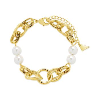 商品Sterling Forever | Ivanna Pearl Bracelet,商家Zappos,价格¥411图片