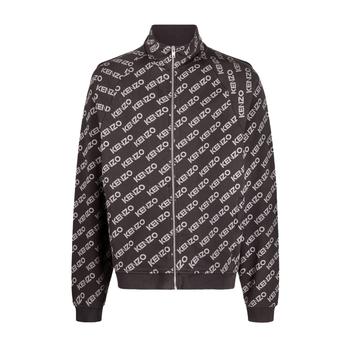 美国kenzo卫衣, Kenzo | All-Over Logo Zip-Up Sweatshirt商品图片 