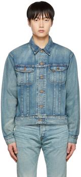商品RRL | Blue Faded Denim Jacket,商家SSENSE,价格¥2011图片