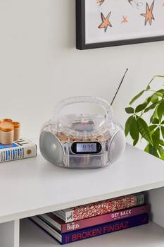 商品Urban Outfitters | Clear Boombox Wireless Speaker,商家Urban Outfitters,价格¥152图片