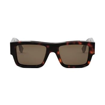 Fendi | Fendi Eyewear Rectangular Frame Sunglasses 8.3折, 独家减免邮费