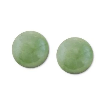 Macy's | Dyed Jade Studs Set in 14k Gold,商家Macy's,价格¥524