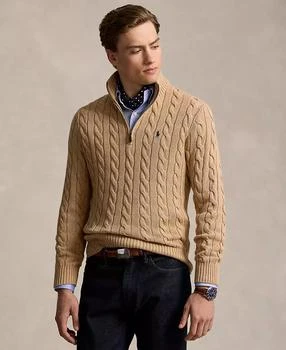 Ralph Lauren | 男式 拉夫劳伦 绞花针织棉毛衣,商家Macy's,价格¥773