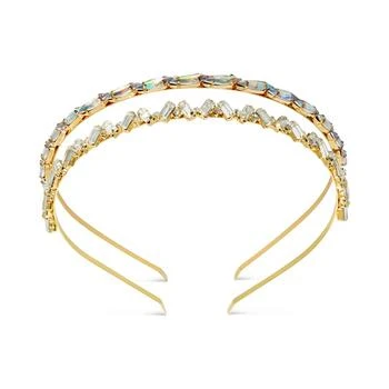 推荐2-Pc. Gold-Tone Crystal Headband Set, Created for Macy's商品