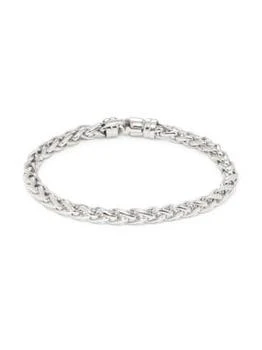 推荐Sterling Silver Chain-Link Bracelet商品