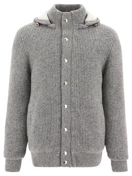 brunello cucinelli jacket, Brunello Cucinelli | Brunello Cucinelli Men's  Grey Other Materials Outerwear Jacket商品图片 