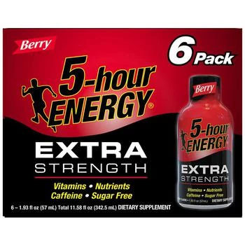 5-Hour ENERGY | Shot, Extra Strength Berry,商家Walgreens,价格¥121