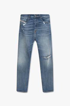 Diesel | Diesel 2005 D Finning Tapered Logo Patch Jeans商品图片,6.7折