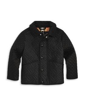 burberry童装, Burberry | Boys' Monogram Quilted Panel Jacket - Little Kid, Big Kid商品图片 