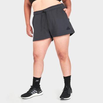 推荐Women's adidas New Sportswear Logo Fleece Shorts (Plus Size)商品