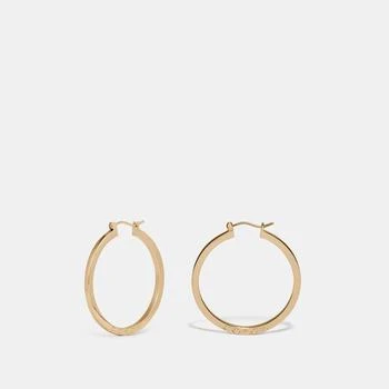 Coach | Coach Outlet Hoop Earrings,商家Premium Outlets,价格¥344