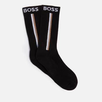 Hugo Boss | BOSS Bodywear Iconic Ribbed Cotton-Blend Socks商品图片,额外6.8折, 额外六八折