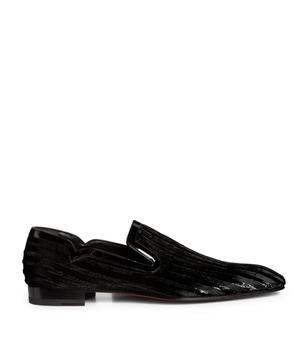 Christian Louboutin | Dandy Chick Flat Velvet Loafers商品图片,独家减免邮费