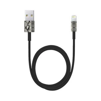 Metallic Tip Lightning to USB Cable, 6'