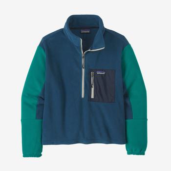 推荐Jersey Ws Microdini 1/2 Zip Fleece - Tidepool Blue商品