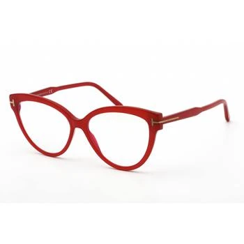 推荐Tom Ford Women's Eyeglasses - Fuxia/Other Plastic Cat Eye Shape Frame | FT5763-B 077商品