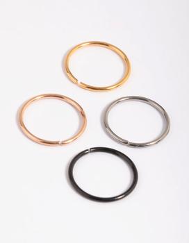商品Titanium Basic Nose Ring Pack图片