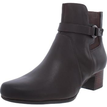 clarks un, Clarks | Clarks Womens Un Damson Mid Leather Ankle Ankle Boots商品图片 4.9折