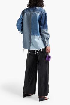 商品retrofête | Distressed patchwork denim jacket,商家THE OUTNET US,价格¥1162图片