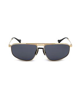 推荐Gold Metal Frame Men's Sunglasses商品