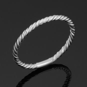 商品Fremada | 14k White Gold High Polish Twisted Style Ring,商家Premium Outlets,价格¥861图片