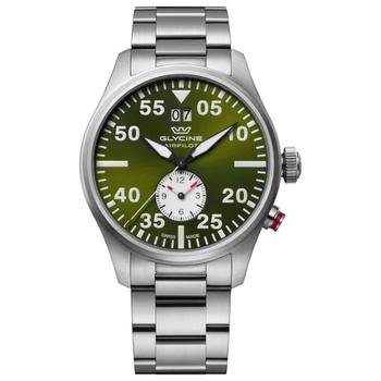 Glycine | Glycine Airpilot Dual Time   手表商品图片,2.6折, 独家减免邮费