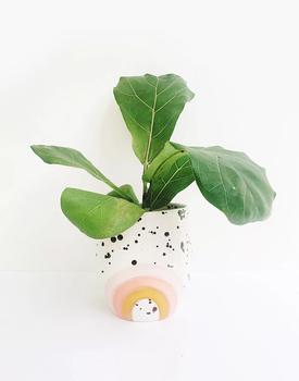 商品Luna-Reece Ceramics | Ink Spots Berry Rainbow Planter,商家Madewell,价格¥537图片