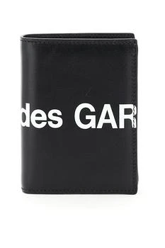推荐Comme des garcons wallet small bifold wallet with huge logo商品