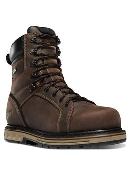 推荐Men's Steel Yard 8" Steel Toe Shoe - Medium In Brown商品
