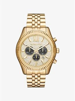 Michael Kors | Oversized Lexington Gold-Tone Watch 