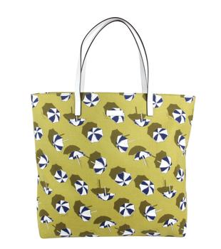 推荐Gucci Women's Heartbit Canvas Tote Handbag With Parasol Print商品