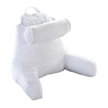 商品Cheer Collection | Shredded Memory Foam Large TV and Reading Pillow with Bolster, 15" x 24",商家Macy's,价格¥1352图片