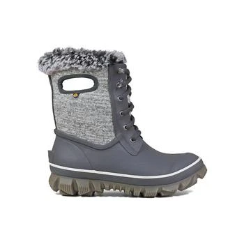 推荐Women's Arcata Knit Waterproof Snow Boots In Grey Multi商品