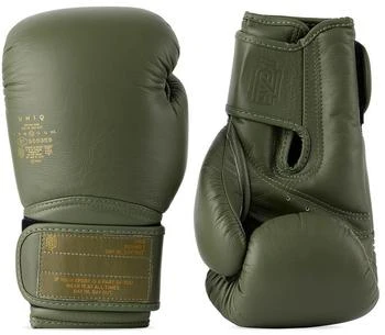UNIQ | Khaki Velcro Boxing Gloves,商家Ssense US,价格¥1629