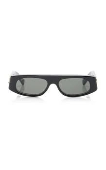 推荐Gucci - Square-Frame Acetate Sunglasses - Black - OS - Moda Operandi商品