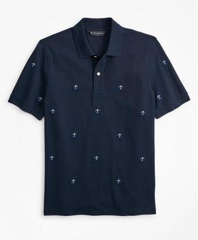 Brooks Brothers | Slim Fit Embroidered Golden Fleece® Polo Shirt商品图片,