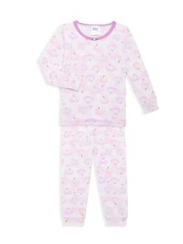 商品Esme | Baby's & Little Girl's Pumpkin 2-Piece Pajama Set,商家Saks Fifth Avenue,价格¥473图片