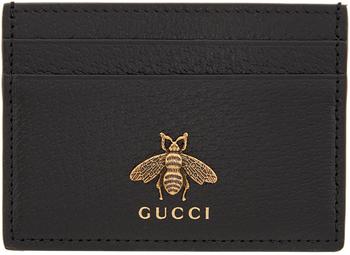 Gucci | Black Bee Card Holder商品图片,独家减免邮费
