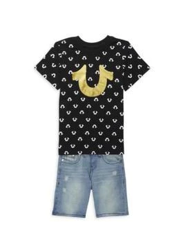 True Religion | Baby Boy's 2-Piece Shorts & Tee Set 2.5折