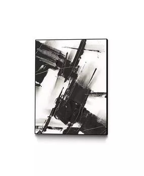 Giant Art | 40" x 30" Diagonal Matrix I Art Block Framed Canvas,商家Macy's,价格¥5376