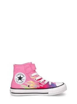 Converse | Flame Printed Lace-up High Sneakers 6折