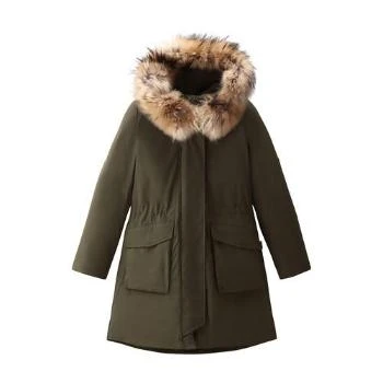 Woolrich | 【特惠8.7折】包邮包税【预售7天发货】 WOOLRICH 女士 大衣 Military Raccoon 风雪大衣  WOO9UT6EGEE,商家TLS PARIS,价格¥10484