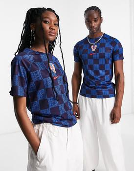 NIKE | Nike Football World Cup 2022 Croatia unisex t-shirt in dark navy商品图片,额外9.5折, 额外九五折