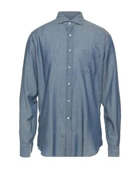ALESSANDRO GHERARDI | Denim shirt,商家Yoox HK,价格¥648