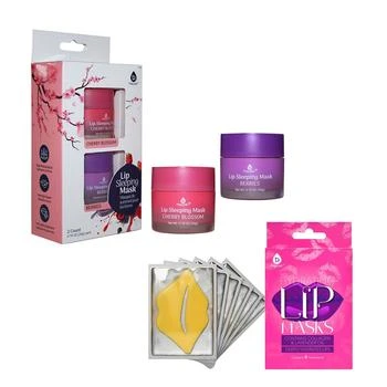 PURSONIC | Lip Care Luxe Duo: Hydrating Lip Masks (Pack of 6) & Lip Sleeping Mask 2 Pack,商家Premium Outlets,价格¥328